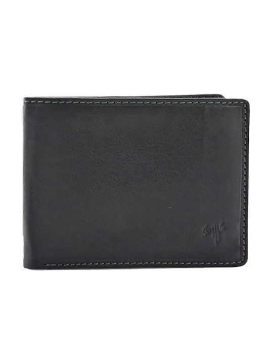 Kion 8607 Men's Leather Wallet Black
