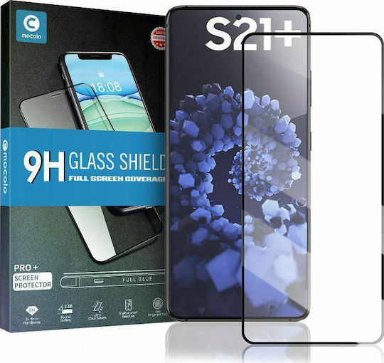 Mocolo Adeziv complet Full Face Tempered Glass (Galaxy S21+ 5G)