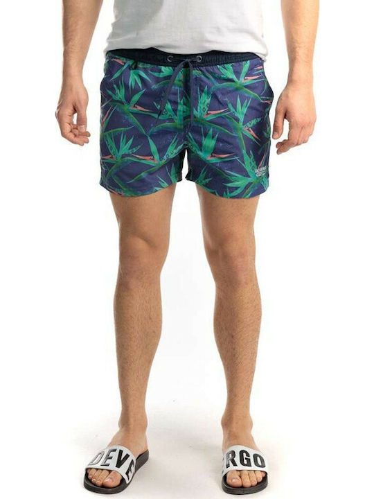 Devergo Men's Swimwear Shorts Multicolour with Patterns