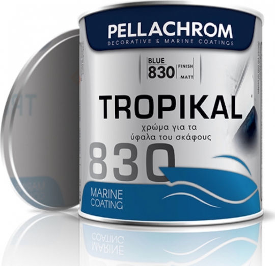 Pellachrom Tropikal 830 Υφαλόχρωμα Σκάφους 1lt 830 Μπλε