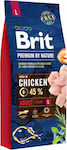 Brit Premium by Nature Adult Large 15kg Ξηρά Τροφή για Ενήλικους Σκύλους Μεγαλόσωμων Φυλών με Κοτόπουλο