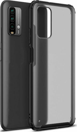 Tech-Protect Hybrid Shell Back Cover Σιλικόνης Μαύρο (Poco M3 / Redmi 9T)