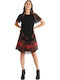 Tampa Summer Mini Dress Black