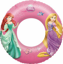 Bestway Παιδικό Σωσίβιο Κουλούρα Disney Princess με Διάμετρο 56εκ. για 3-6 Ετών Ροζ