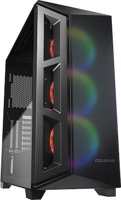 Cougar DarkBlader X5 RGB Gaming Midi Tower Κουτί Υπολογιστή Μαύρο