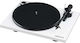 Pro-Ject Audio Essential III plus Ortofon OM 10E Pick-Up cu Preamp Alb
