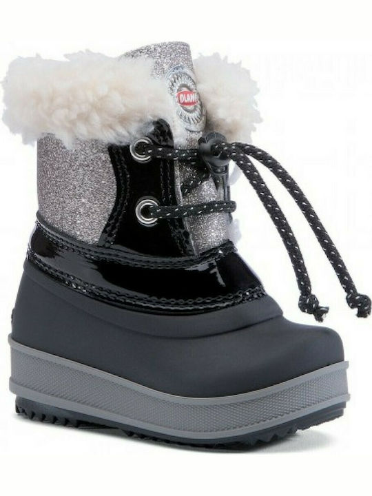 Olang Ape Lux Kids Snow Boots with Lace Black