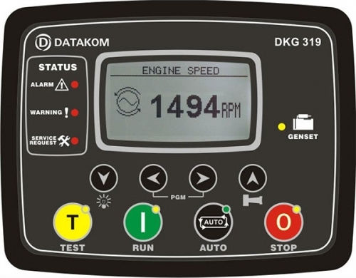 Datakom DKG-319 Board Industrial Facilities Generator Control Panel & Multiple Indicators 01.034.0272