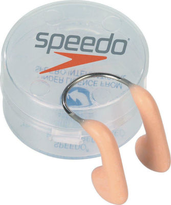 Speedo Competition Schwimmnasenklammer Beige