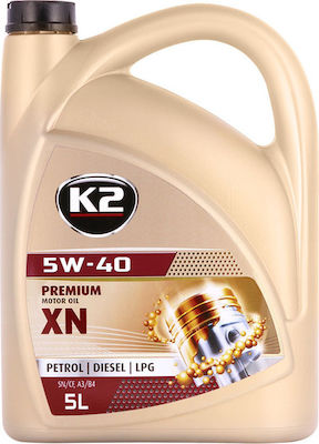 K2 Texar Car Lubricant 5W-40 A3/B4 5lt