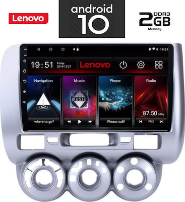 Lenovo Car-Audiosystem für Honda Jazz 2002-2008 mit A/C (Bluetooth/USB/AUX/WiFi/GPS) mit Touchscreen 9" IQ-AN X6770_GPS