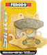 Ferodo Motorcycle Brake Pads Rear Sinter Grip Scooter Metallic Pads Front Kawasaki Kazer 115 Honda Supra Modenas Kriss 115 Yamaha Crypton-R 115 for Daytona DY 50 Kawasaki EX 300 Ninja 300 JOY-R Z300 ZX 130 Modenas Kriss II Kriss Kristar 125 X-CITE Triumph Tiger 1050 Yamaha YBR 250