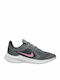 Downshifter Downshifter 10 Kids Sports Shoes Running with Laces Smoke Grey / Sunset Pulse / Black