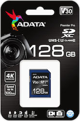 Adata Premier Pro SDXC 128GB Klasse 10 U3 V30 UHS-I