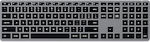 Satechi Slim X3 Wireless Bluetooth Keyboard Only English US Gray