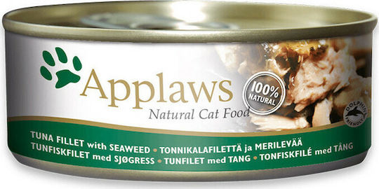 Applaws Natural Cat Food Υγρή Τροφή για Ενήλικες Γάτες σε Κονσέρβα με Τόνο 156gr