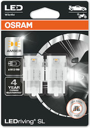 Osram Λάμπες Αυτοκινήτου & Μοτοσυκλέτας LEDriving SL Amber WY21W LED 12V 2.8W 2τμχ