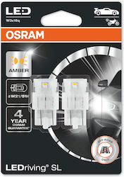 Osram Lămpi Autoturismului & Motocicletei LEDriving SL Amber W21/5W LED 12V 1.7W 2buc