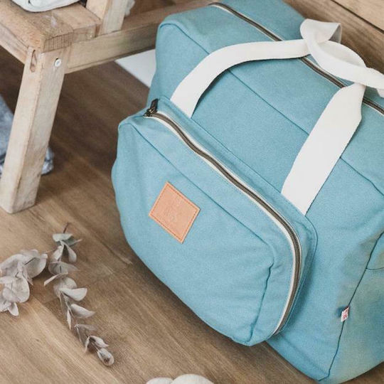 My Bag's Diaper Handbag Happy Family Aqua Marine 39x15x29cm