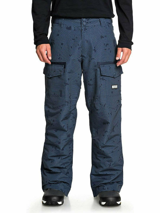 DC Code Snow EDYTP03045-BTK6 Ανδρικό Παντελόνι Σκι & Snowboard Μπλε