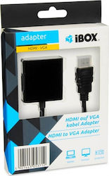 iBox IAHV01 HDMI männlich zu VGA weiblich