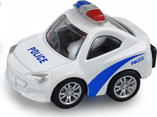 Amewi Retraction Die-Cast Vehicles Αυτοκινητάκι Αστυνομικό (Διάφορα Σχέδια) 1τμχ