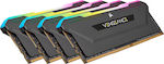 Corsair Vengeance RGB Pro SL 32GB DDR4 RAM mit 4 Modulen (4x8GB) und Geschwindigkeit 3200 für Schreibtisch