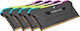Corsair Vengeance RGB Pro SL 128GB DDR4 RAM με 4 Modules (4x32GB) και Ταχύτητα 3200 για Desktop