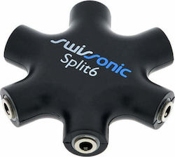 Swissonic Split6 3.5mm female σε 3.5mm female