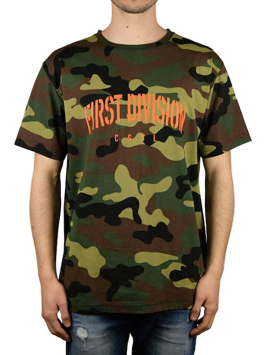 Patched Tricou Multicolor