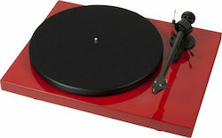 Pro-Ject Audio Debut Carbon (DC) & Ortofon 2M Turntables Red