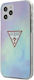 Guess Tie & Die Collection Umschlag Rückseite Silikon Mehrfarbig (iPhone 12 Pro Max)