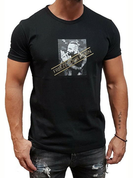 Mrt Martini Herren T-Shirt Kurzarm Schwarz