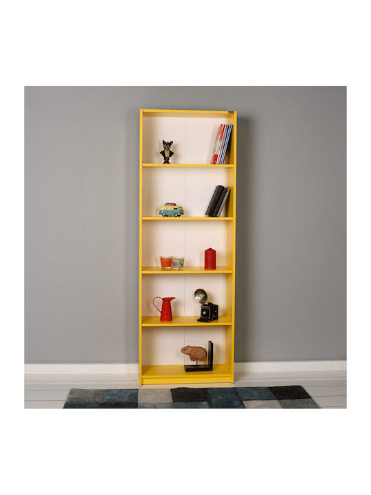 Bibliotecă KTP-150-HH Galben 64x26x182cm
