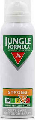 Omega Pharma Jungle Formula Soft Care No Touch Repelent pentru insecte Spray IRF-3 Potrivit pentru copii 125ml