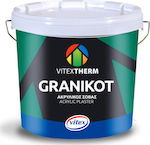 Vitex Șpaclu Ακρυλικός Σοβάς Υψηλής Ποιότητας Granikot Acrylic 1mm 25kg