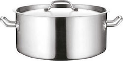 GTSA Stainless Dutch Oven Capacity 27lt with Diameter 45cm and Height 17cm.