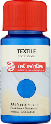 Royal Talens Art Creation Textile Liquid Craft Paint Blue for Fabric 8519 Pearl 50ml