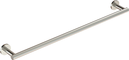 Verdi Omicron Single Wall-Mounted Bathroom Rail ​60x44cm Silver