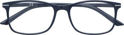 Zippo Men's Reading Glasses +1.00 in Navy Blue color 31Z-B24-BLU100