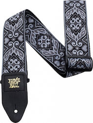 Ernie Ball Jacquard Strap for Guitar / Bass Gray