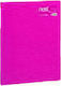 Foldermate Clipboard Flexible with 30 plastic sleeves Slides for Paper A4 Pink 1pcs