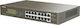 Tenda TEG1116P-16-150W Unverwaltet L2 PoE+ Switch mit 16 Ports Gigabit (1Gbps) Ethernet