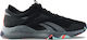 Reebok HIIT Men's Running Sport Shoes Core Black / True Grey 7 / Orange Flare