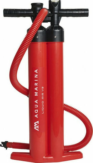 Aqua Marina Liquid Air V3 Pump for Sup Triple Action Red