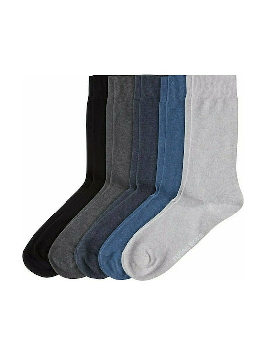 Björn Borg Men's Solid Color Socks Multicolour 5Pack