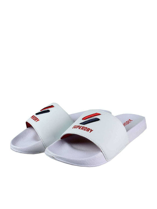 Superdry Frauen Flip Flops in Weiß Farbe
