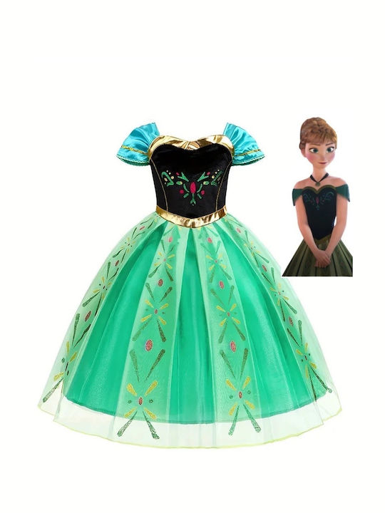 Kids Carnival Costume Princess Anna