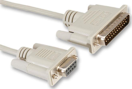 Roline Cable RS232 25-pin male to RS232 9-pin female 1.8m (11.01.4518) 1pcs