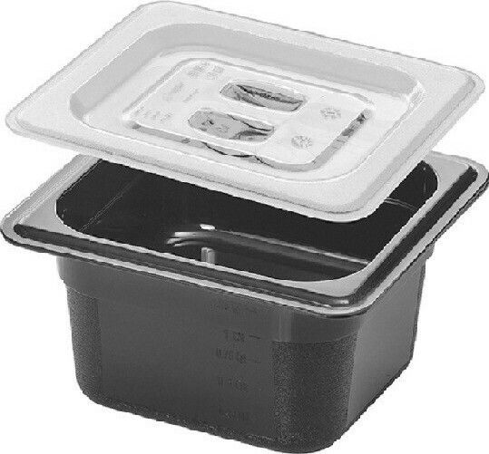 Dianomiki Gastronorm-Behälter Polycarbonat (PC) GN1/6 mit Tiefe 100mm